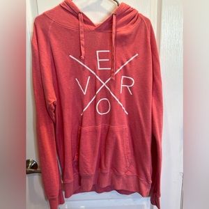 Vero Beach Florida pink hoodie size XL